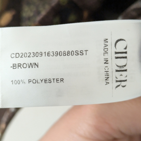 NWT Cider Jacquard Cottagecore Print Vest Top and Mini Skirt Set sz 1XL - Picture 11 of 13